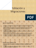 Población y Migraciones