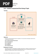 12.4.1.2 Lab - Isolate Compromised Host Using 5-Tuple