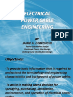 Electrical Power Cable Engineering: BY: Jaime A. Derecho Iii