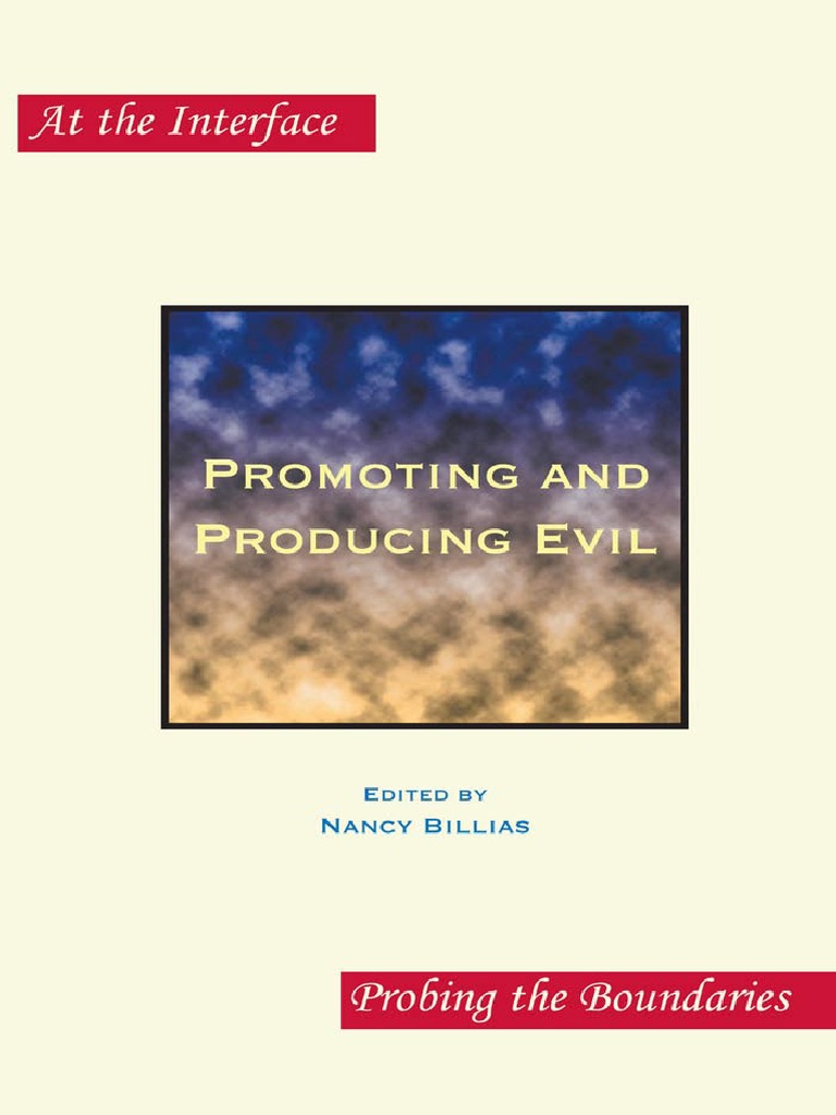 (Nancy Billias) Promoting and Producing Evil (At T (BookFi) PDF Evil Good And Evil photo