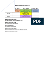 Jadual Sem 1