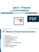 Chapter 6: Process Synchronization: Silberschatz, Galvin and Gagne ©2009 Operating System Concepts - 8 Edition