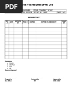 SOP For Feasibility Study-Rev2