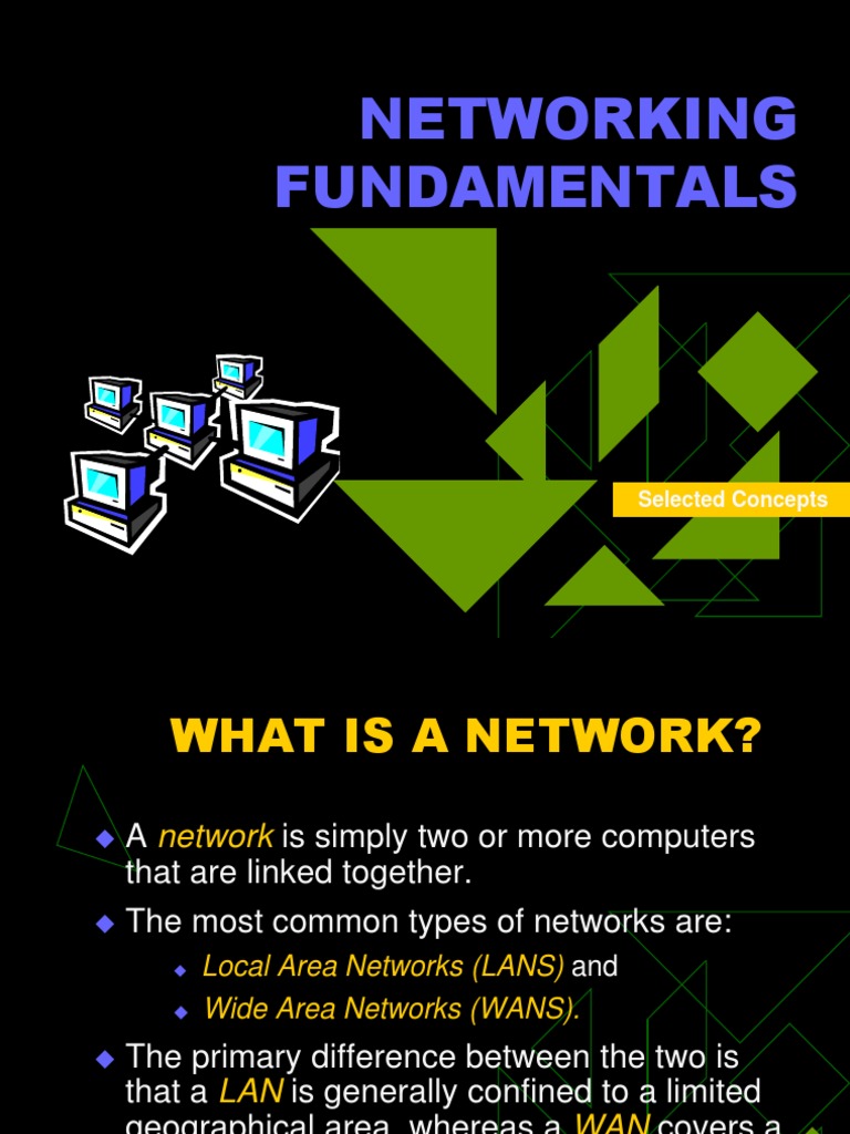 Networking Fundamentals PDF Network Topology Modem
