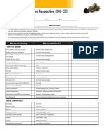 Safety & Maintenance Inspection (902-938) : Wheel Loader