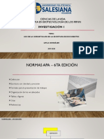 Exposicion Normas Apa 6ta Edicion