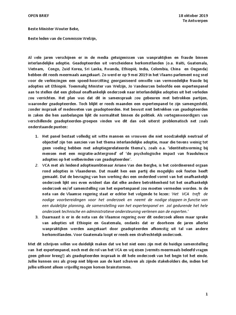 Open Brief Expertenpanel PDF