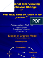 Motivational Interviewing and Behavior Change: How Many Times Do I Have To Tell You - ?'