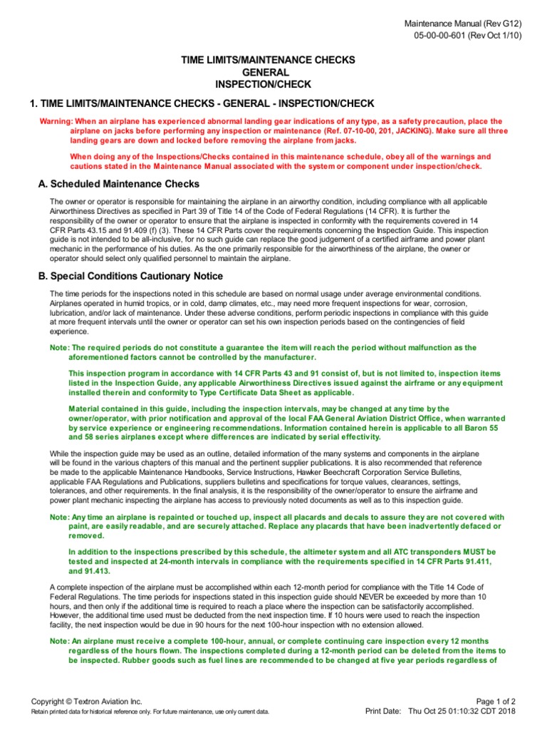 Chapter5 - General Inspection | PDF | Federal Aviation Administration ...