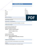 Formato de Curriculum Vitae.doc