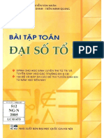 Bài tập Toán Đại số tổ hợp