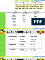 Expressions of Quantity Countable and Uncountable Nouns