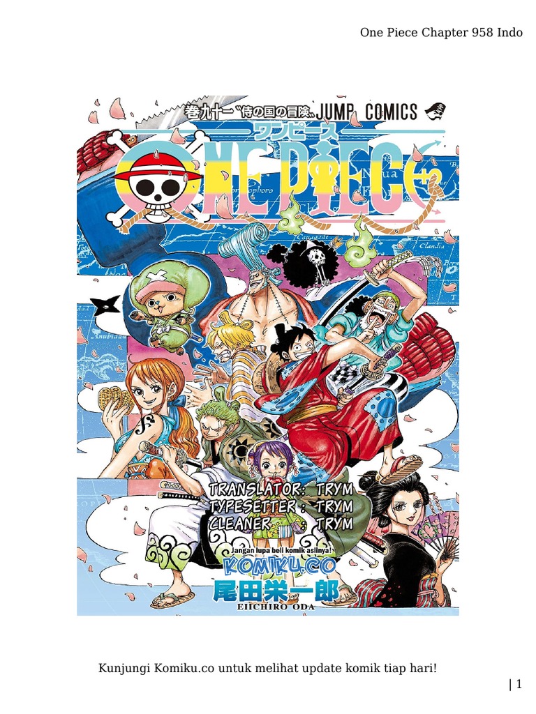 Komiku Co One Piece Chapter 958