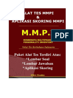 Alat Tes MMPI Dan Aplikasi Skoring MMPI