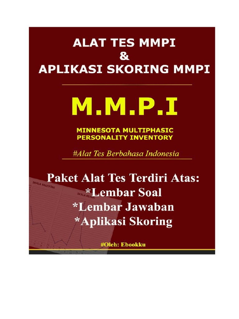 Alat Tes Mmpi Dan Aplikasi Skoring Mmpi