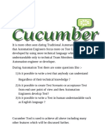 Cucumber BDD