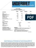 Vanderbilt - Ready Mix Joint Compound Formulation