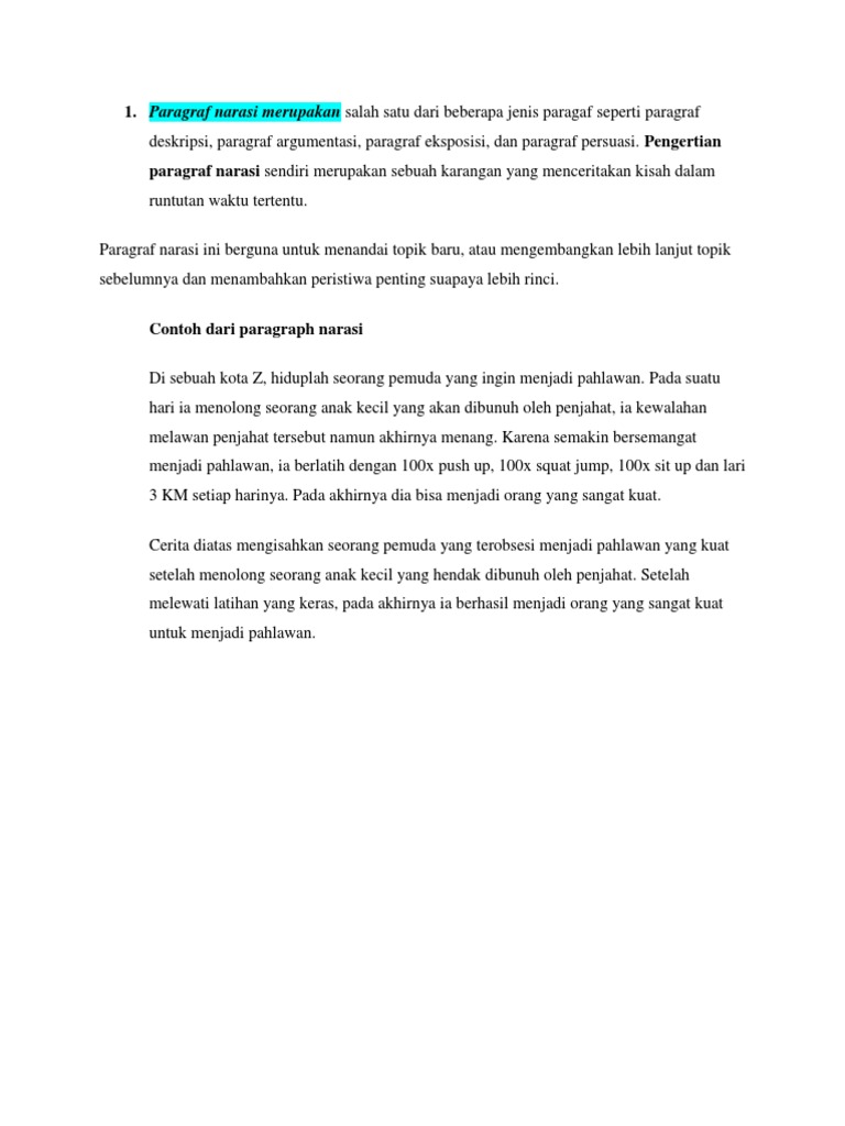 Materi Bahasa Indonesia