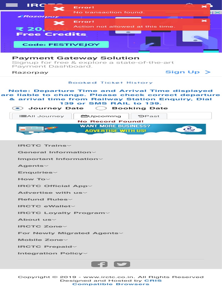  irctc next generation eticketing system pdf