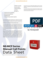 Data Sheet: MI-MCP Series Manual Call Points