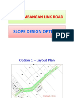 Slope Design Option For Seri Kembangan Link