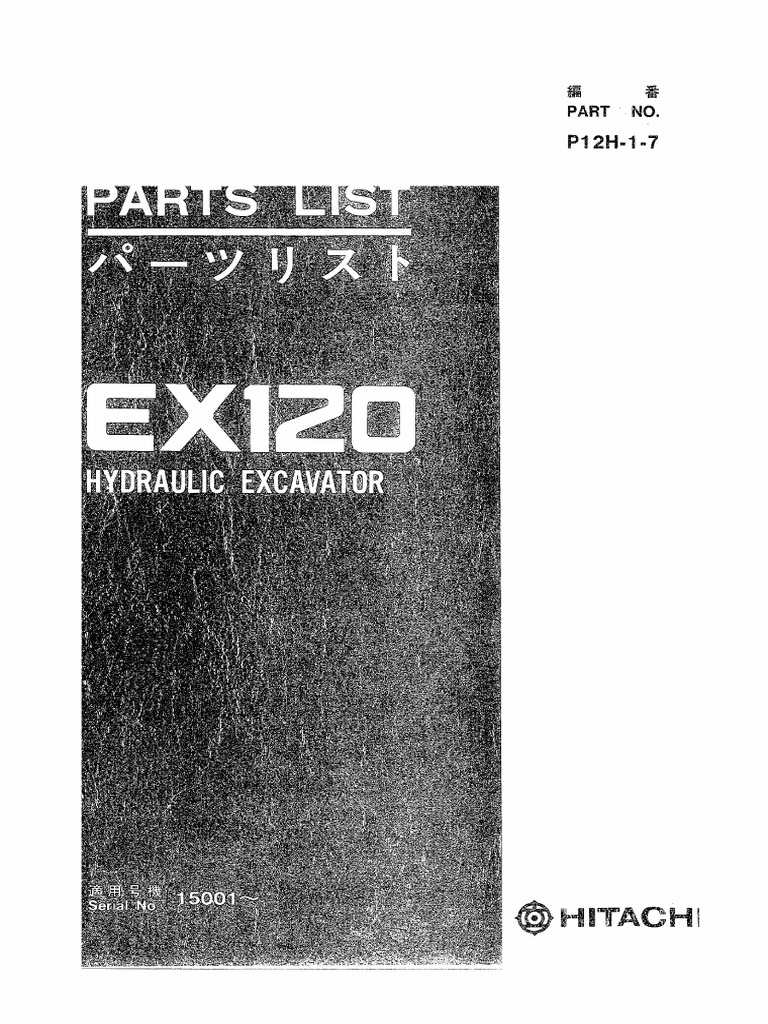 Hitachi EX120 | PDF