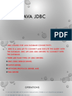 Java JDBC