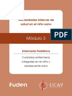 Módulo 3 - Necesidades Básicas de Salud en El Niño Sano