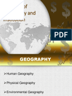 The Role of Geography and Institution