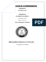 15 Finance Commission: Hidayatullah National Law University