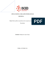 Políticas Públicas Moçambicanas e Justiça Social