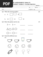 Class - Nursery Maths Complete Print PDF