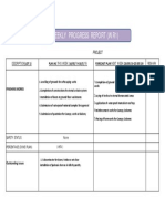 Weekly Progress Report (Wr1) : ',E/E D/Dhdk&De'Dedewh /D/E/ Dzd/Ke '/DW Project