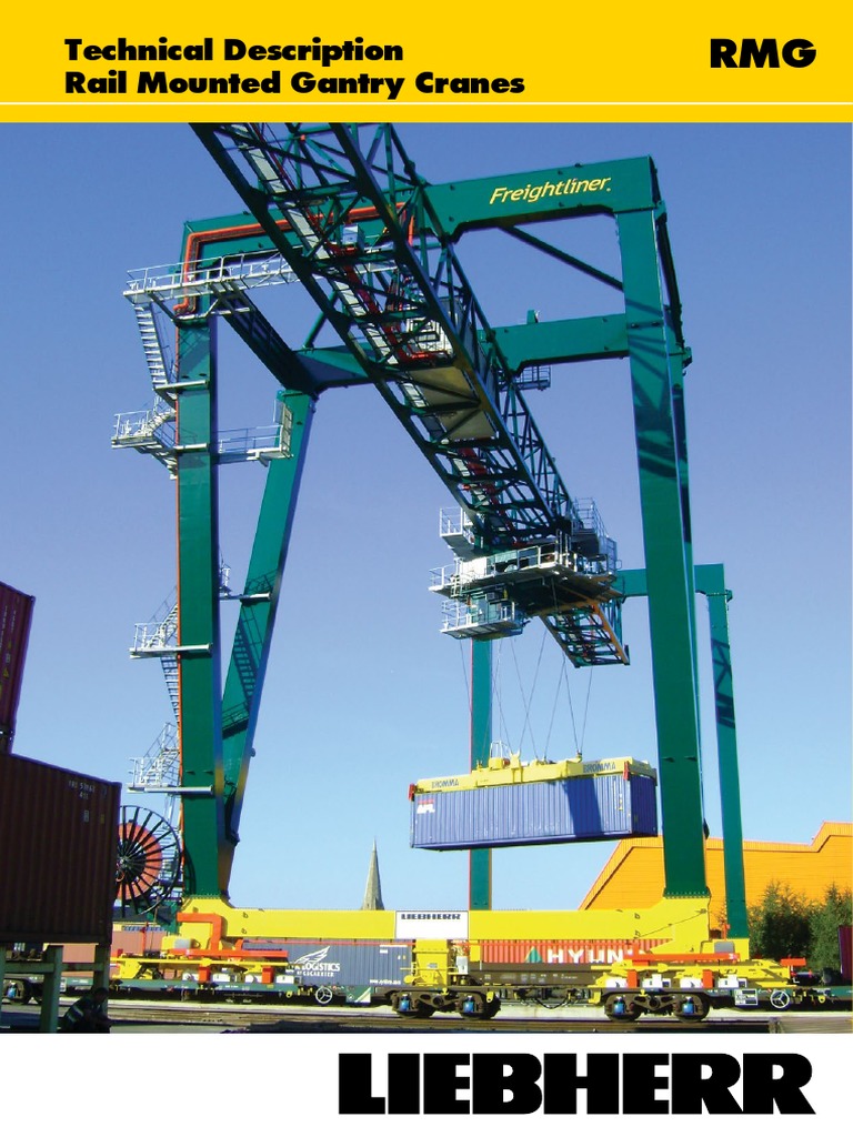 Technical Description Rail Mounted Gantry Cranes | PDF | Crane (Machine ...