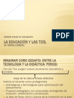 La Educación y Las Tics