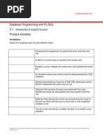 PLSQL 5 1 Practice