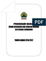 Rencana Program Pelayanan Kesehatan Gigi