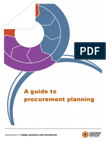 Guide Procurement Planning