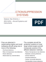 Fire Detection/Suppression Systems: Salazar, Naz Antonio J. AE414 (04) - Aircraft Systems and Instruments