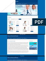 PHP and MySQL Project on Online Doctor Finder Screens