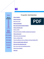 Frequently Asked Questions: About Modbus