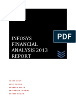 Financial Accounting - Infosys Financial Analysis