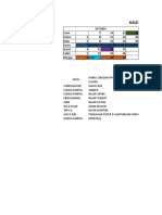 Kalender Pencarian Dana Panitia Natal PPGT JBT 2019: P2+MB P2+MB P2+MB P2+MB