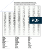 Sopa de Letras Recursos Naturales