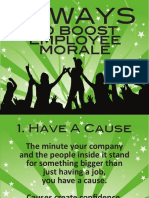 10waystoboostemployeemorale 120923201638 Phpapp01 PDF