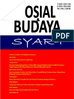 Salam Jurnal Sosial Dan Budaya Syar-I. Vol. 5 No. 2 (2018)