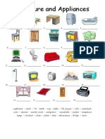 Furniture and Applicances Matching Fun Activities Games 21033