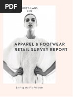 Bodylabs Apparel & Footwear Retail Survey Report PDF