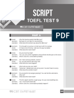 TOEFL TEST 9 SCRIPT