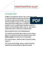 Analysis of Alloy Constituents (Cu and Zn